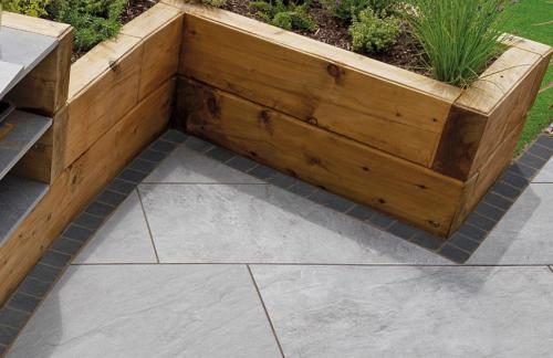 Pavestone Classic Porcelain Setts 100 x 100mm Anthracite