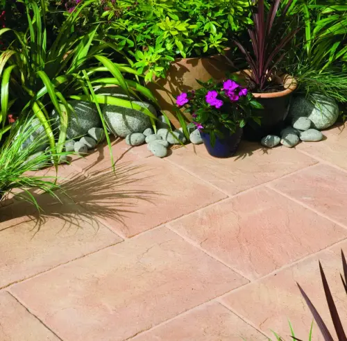 Ashbourne Paving York Gold Patio Pack (9.72m2 Per Pack)