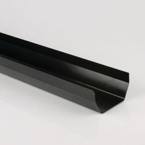 114mm Squarestyle Gutter 4M Length Black