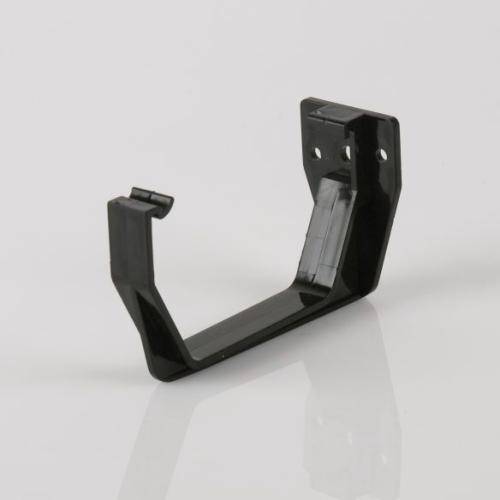 114mm Squarestyle Gutter Support Bracket Black
