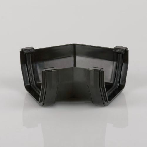 114mm Squarestyle Gutter Angle 135° Black