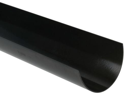 115mm Deepstyle Gutter 4M Length Black