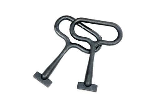 Pair Metal Heavy Duty Lifting Key
