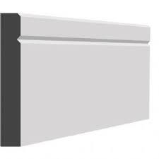MDF Skirting Chamfered & V Grooved Primed 18x119mm 4.2mtr Length (Responsibly Sourced)