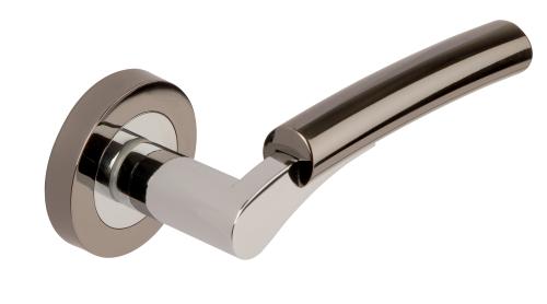 Union Satin Nickel/Pol Chrome Ultimo Internal Box Pack Set SS 63mm Latch, 3" BB Hinge