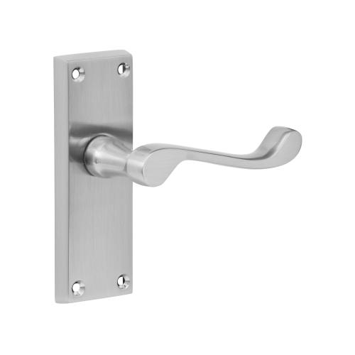 PCP Victorian Scroll Lever Bathroom Furniture - Prestige Clam Packed