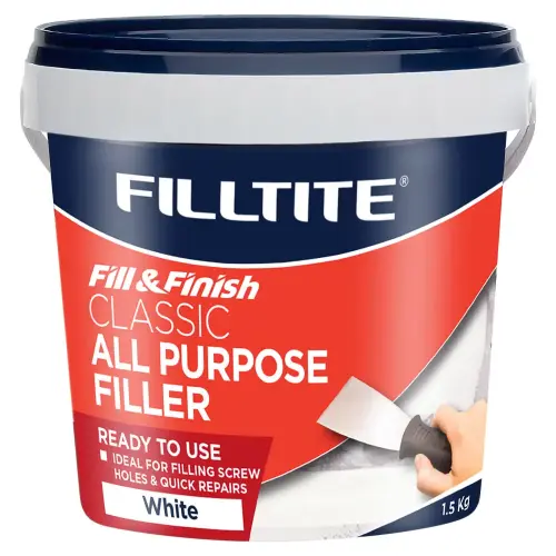 Filltite Fill & Finish Rtu Classic Filler White 1.5Kg