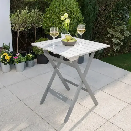 Florenity Grigio 60 x 60cm Bistro Table (chairs not included)