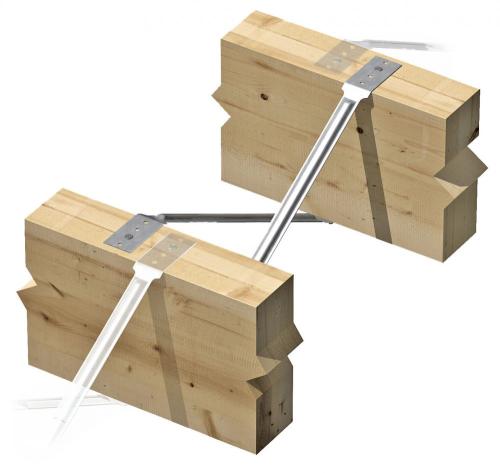 Herringbone Strut 450mm Galvanised