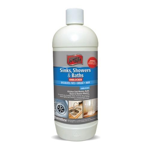 500Ml Knockout Sinks, Showers & Baths Unblocker