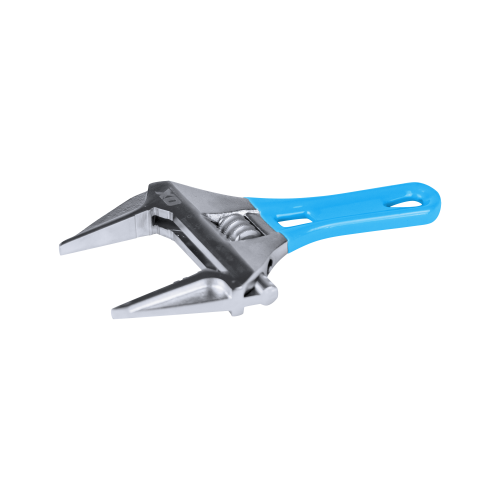 Ox Pro Adjustable Stubby Wrench Extra Wide Jaw 7'' (180mm)