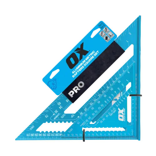 Ox Pro Aluminium Metric Rafters Square Twin Pack - 180mm & 300mm