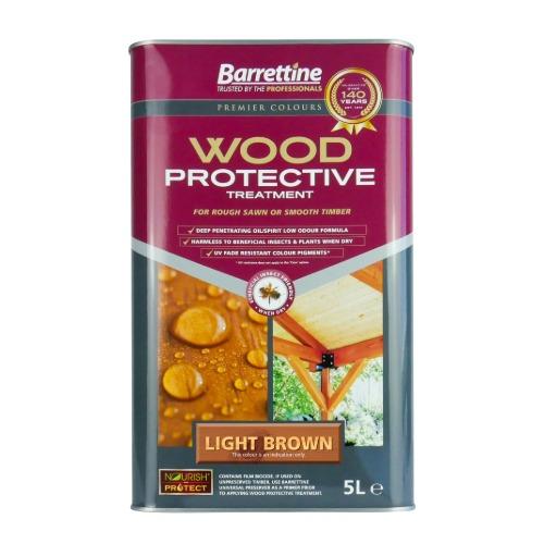 5L Wood Protective Treatment Light Brown