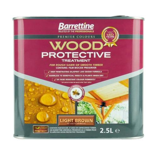 2.5L Wood Protective Treatment Light Brown