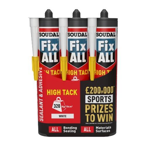 290mL Fix ALL High Tack White  - Triple Pack