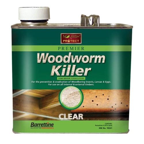 2.5L Solvent Preserver Woodworm Killer Treatment
