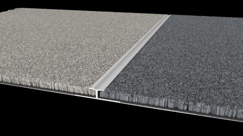 Stormguard Dual Grip Flooring Trim Silver 900mm M103