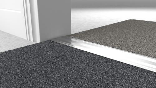 Stormguard Extra Wide Flooring Trim Silver 2700mm M120-9