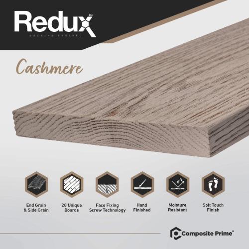 Redux Cashmere Deckboard 176 x 3600 x 22mm