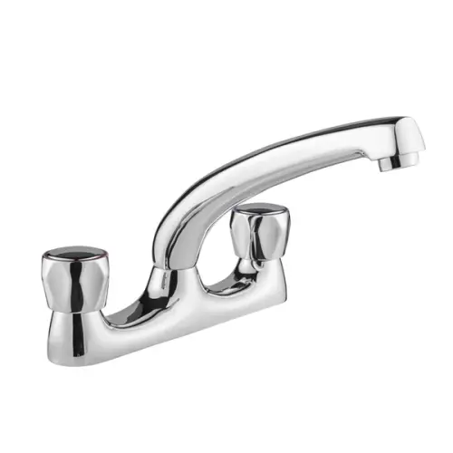 Vitality Round Deck Mounted Sink Mixer
