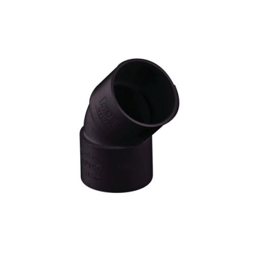 40mm Solvent Obtuse Bend 135° Black