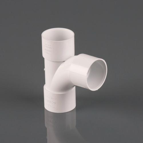 40mm Solvent Swept Tee 92.5° Polar White