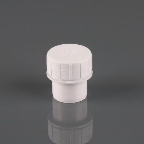 50mm Solvent Access Plug Polar White