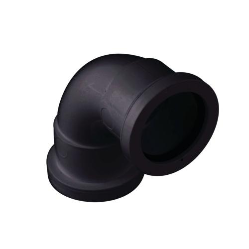 40mm Pushfit Swept Bend 92.5° Black