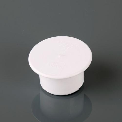 40mm Pushfit Socket Plug White