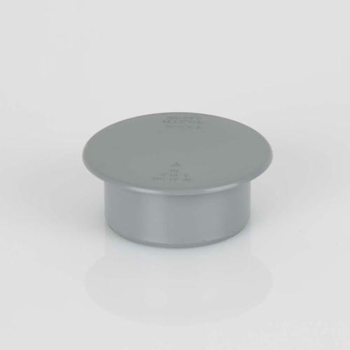 50mm Solvent Socket Plug Grey