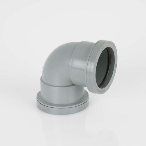 50mm Pushfit Knuckle Bend 90° Grey