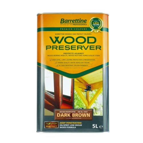 5L Wood Preserver Dark Brown