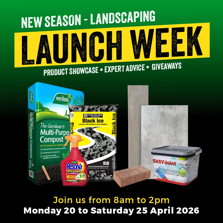 Landscaping Showcase Week at BPS Leamington Spa, Monday 20 April to Saturday 25 April