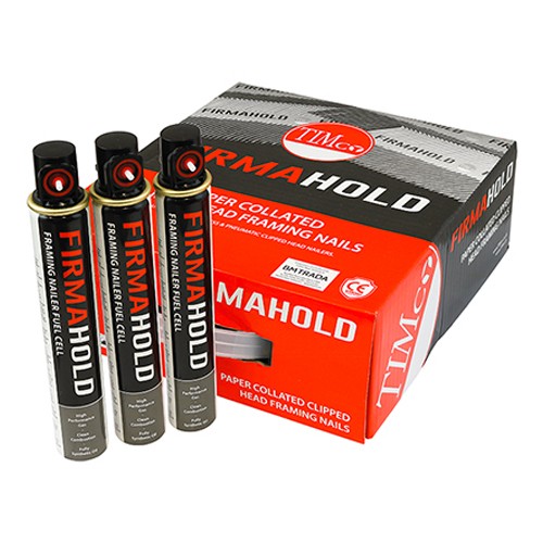 FirmaHold Collated Clipped Head Nails & Fuel Cells 2.8 x 50 - Galvanised