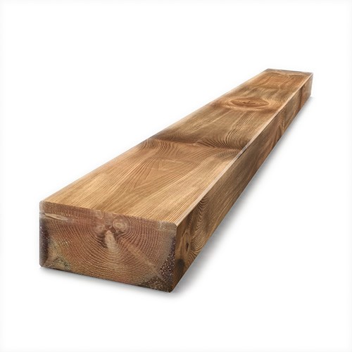 195mm x 95mm x 2.4mtr Brown Sleeper Small