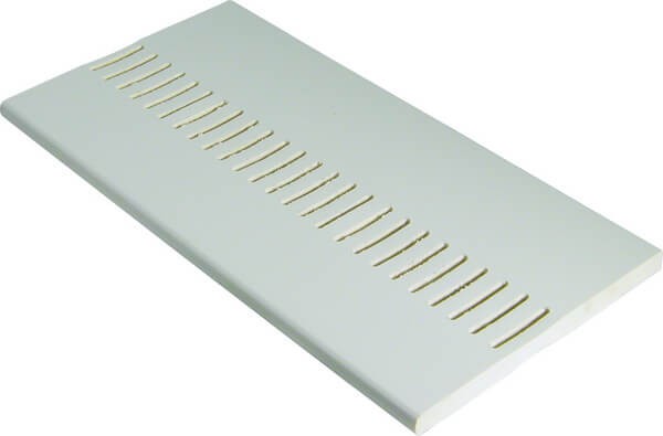 UPVC Plastic Flat Board White - Soffit Utility Reveal Skirting 200mm X
