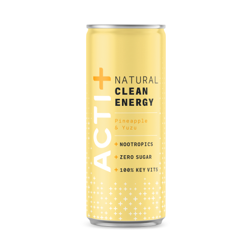 ActiPH Acti+ Clean Energy - Yuzu Pineapple (12x250ml)