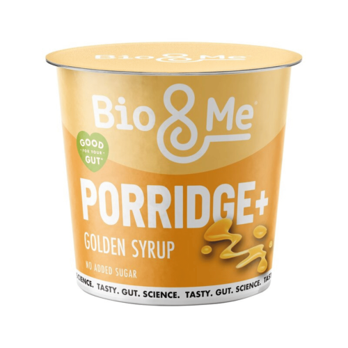 Bio&Me Porridge Pot - Golden Syrup (8x65g)