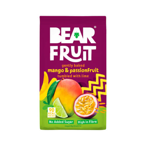 Bear Fruit Gently Baked - Mango & Passionfruit (7x85g)