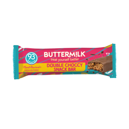 Buttermilk Plant Powered Snack Bar - Double Choccy (24x23g)