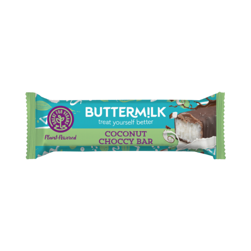 Buttermilk Plant Powered Snack Bar - Coconut Choccy (24x45g)