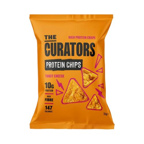 The Curators Protein Tortilla Chips - Cheese (20x35g)