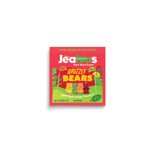 Jealous Sweets Shot Bag - Grizzly Bears (20x24g)