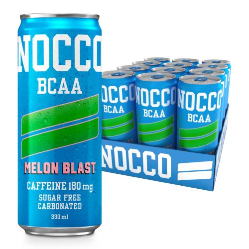 NOCCO BCAA Energy Drink - Melon Blast (12x330ml)