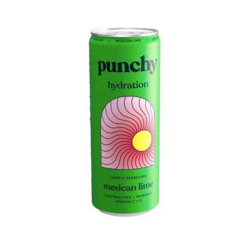 Punchy Lightly Sparkling Drink - Mexican Lime (12x330ml)