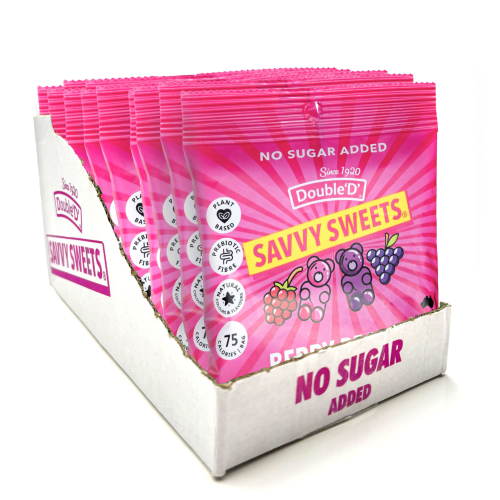 Savvy Sweets - Berry Bears (12x50g)