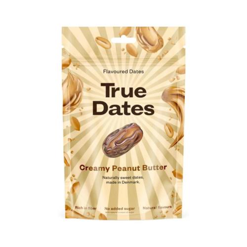 True Dates Flavoured Dates - Creamy Peanut Butter (12x100g)