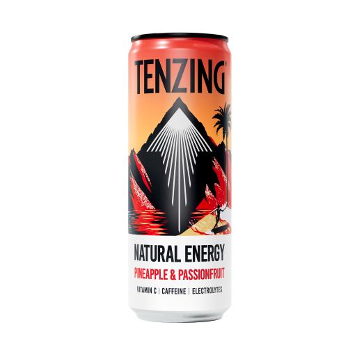 Tenzing Natural Energy Drink - Pineapple & Passionfruit (12x330ml)