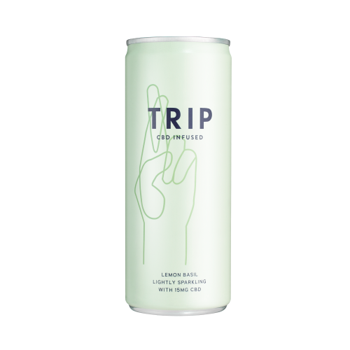 Trip CBD Infused Drink - Lemon Basil (12x250ml)