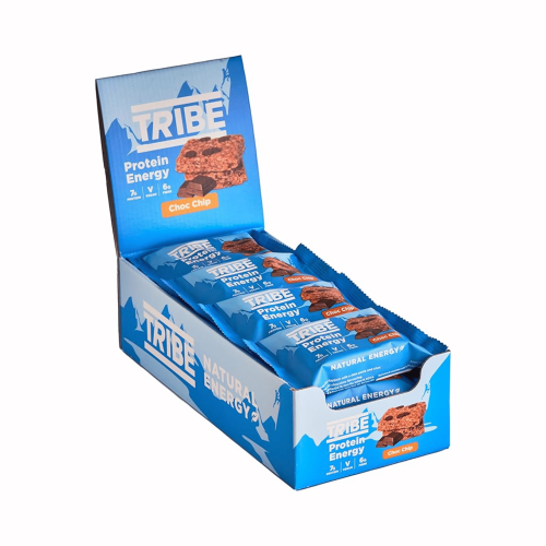 Tribe Protein Energy Bar - Choc Chip (12x50g)
